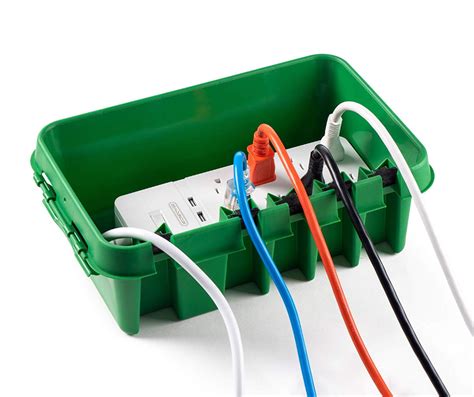 weatherproof indoor and outdoor electrical power cord connection enclosure box|outdoor waterproof electrical connection box.